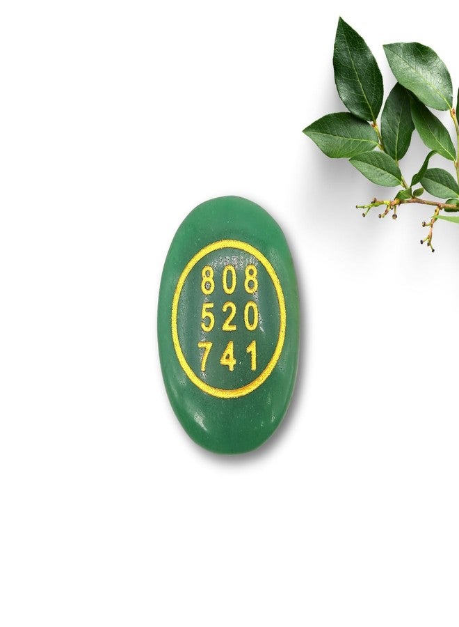 Plus Value Green Jade Stone Zibu Coin Symbol with Switch Word Grabovi Numbers for Money, Prosperity, Wealth, Abundance, Wish Manifestation, Reiki Healing Aura Chakra Vastu Feng Shui - Image 5
